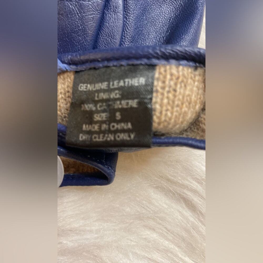 Women's Classic Leather Gloves Winter Warm - Picture 8 of 8